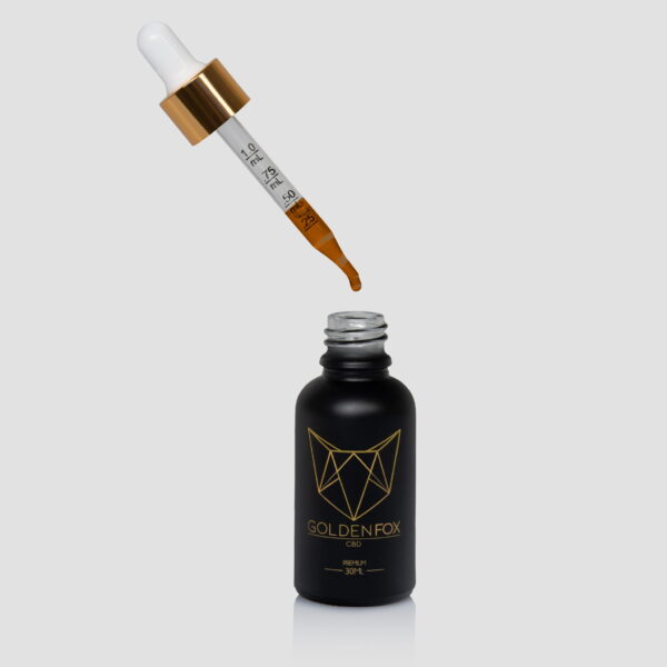 Olejek Golden Fox 500+ / 10ml CBD+CBG - obrazek 4
